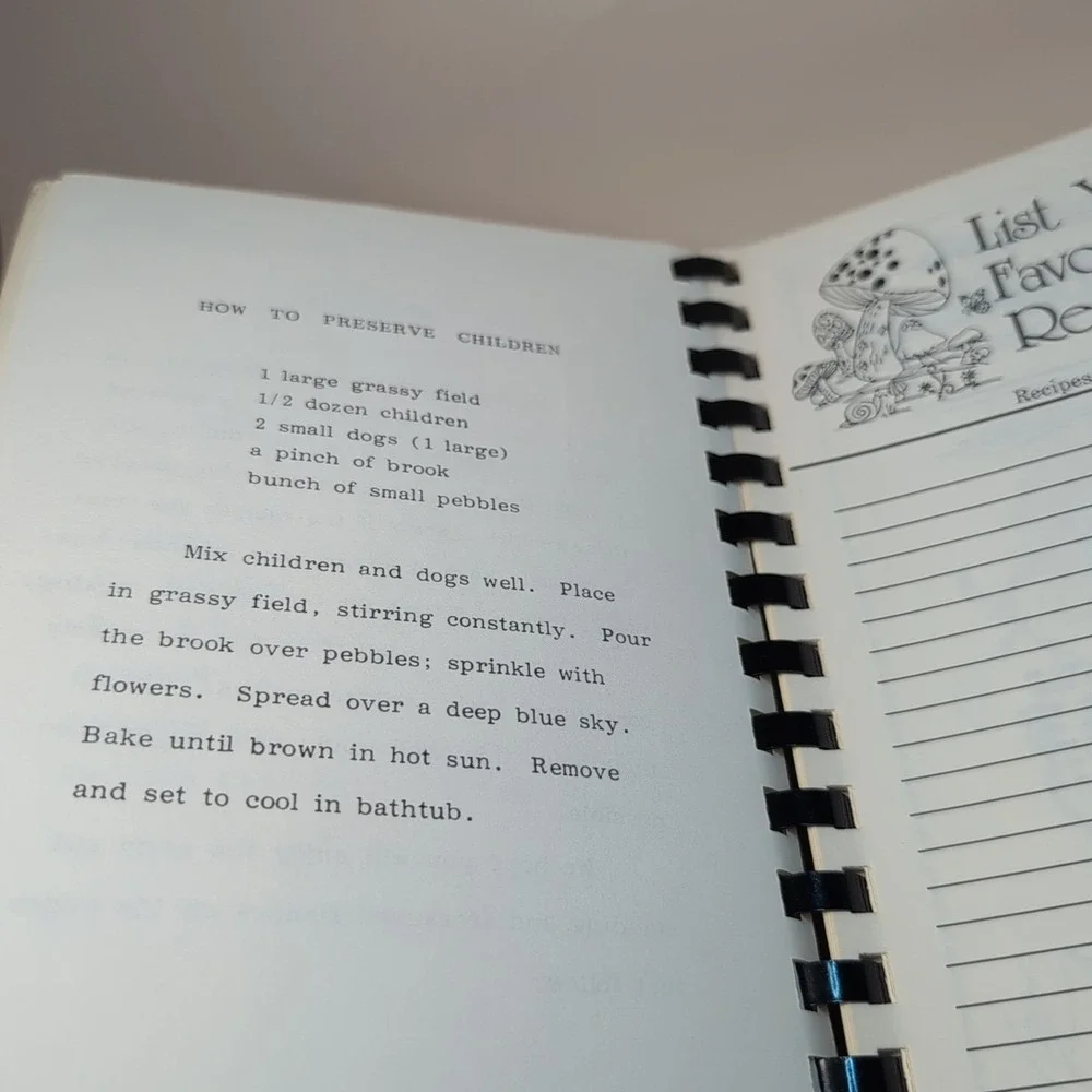 Butter N Love‎ Recipes 1984 Brighton Township PTA Cookbook Plastic Comb Bound